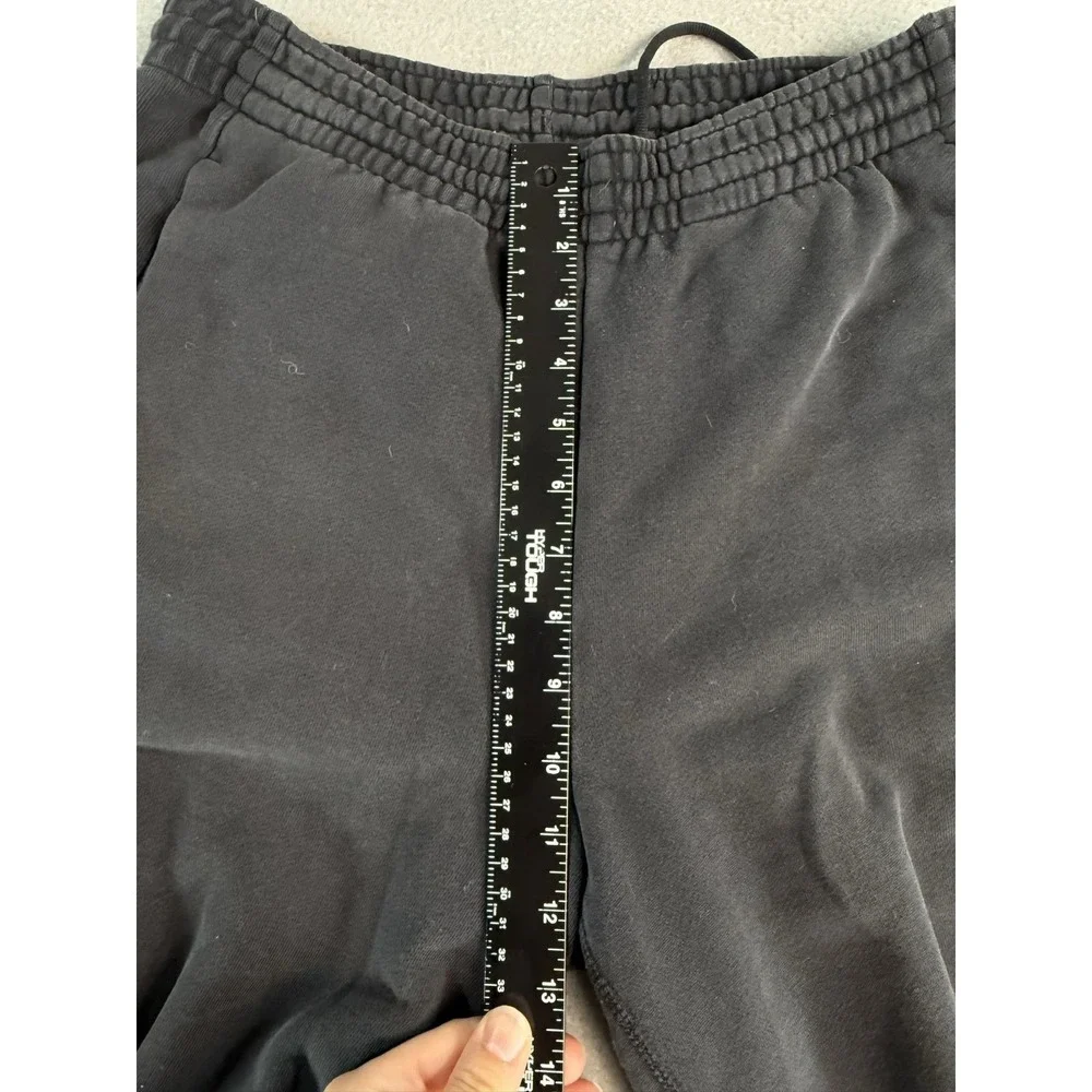 Jordan Jogger Pants Mens M Black French Terry Elastic Waist Pockets 822660-010